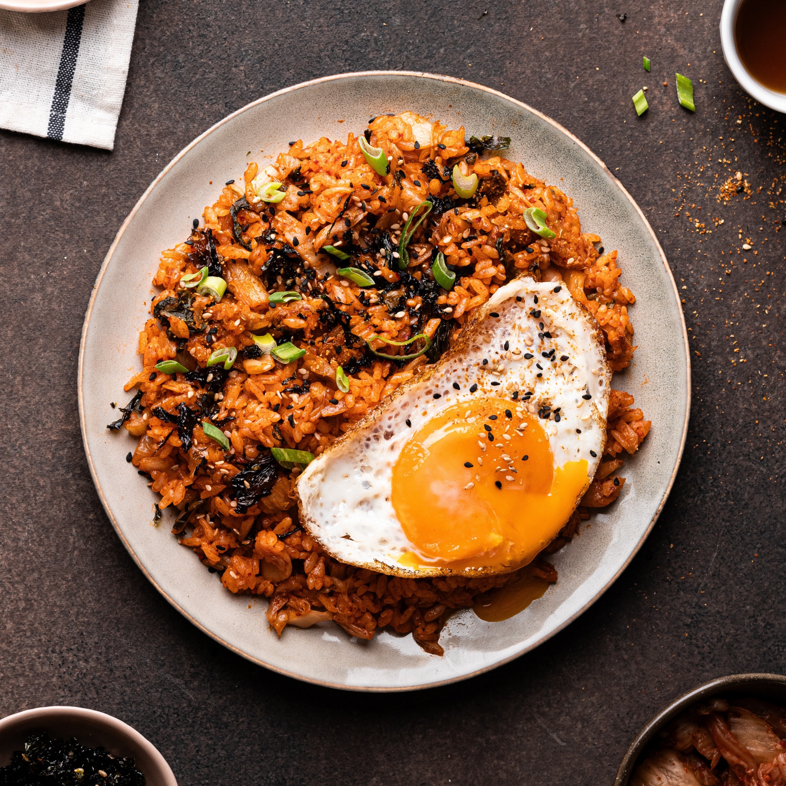 arroz frito con kimchi